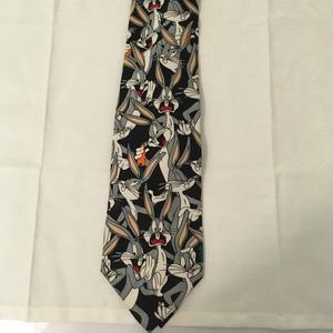 Vintage Bugs Bunny Tie, 1993 Warner Brothers Original